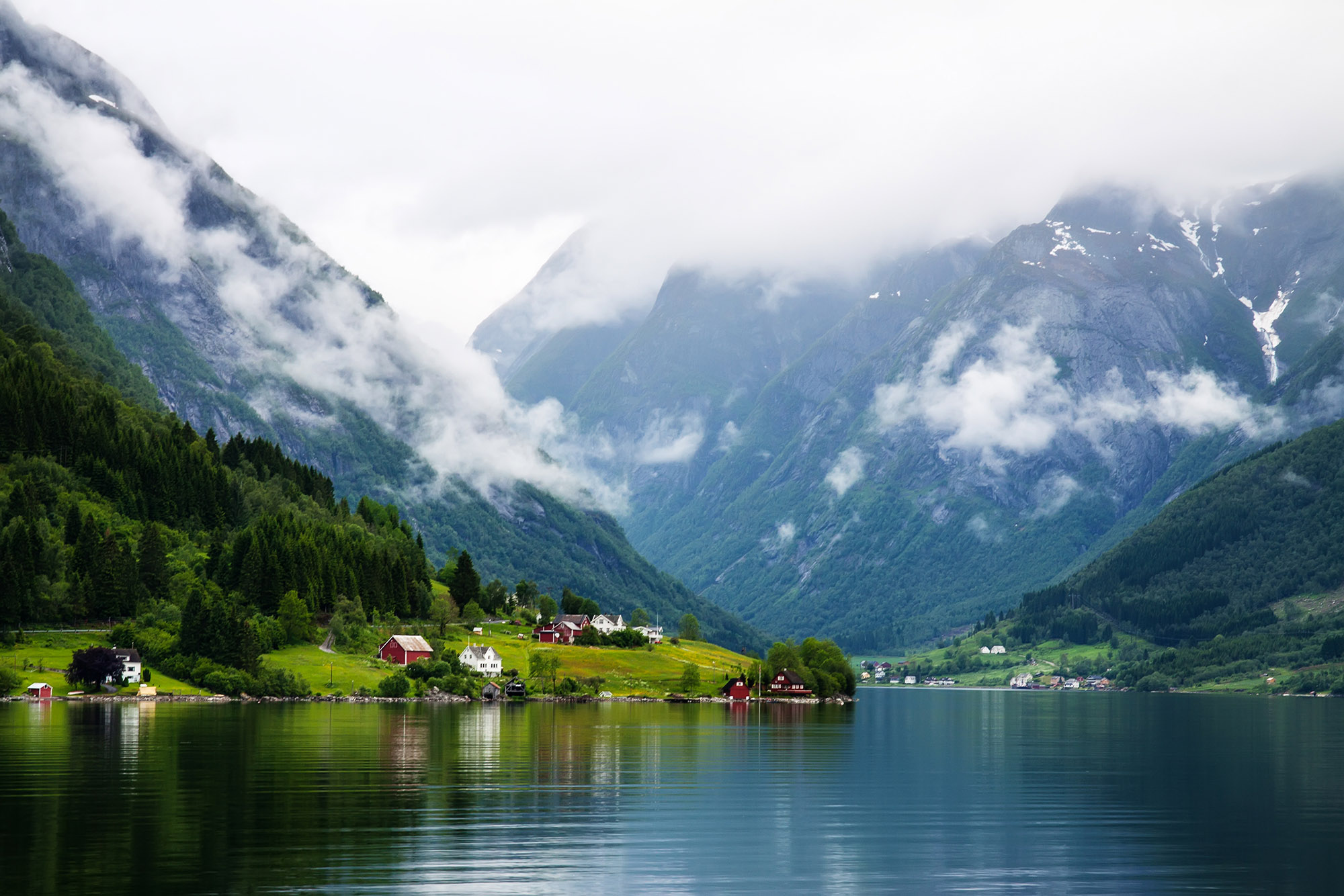 Scandinavia — Scandinavia scenic landscape travel