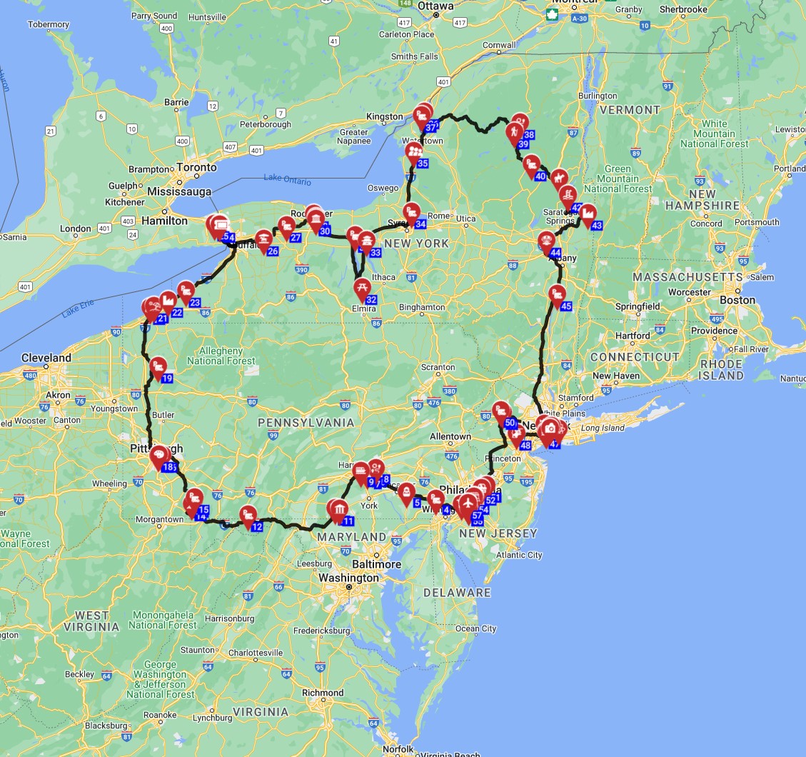 Philadelphia — Philadelphia road trip RV motorhome