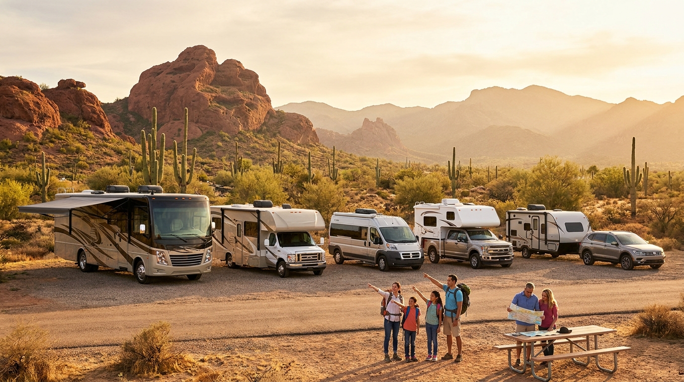 First-Time RV Rental Comparison in Phoenix - Beginners Suppliers 2026