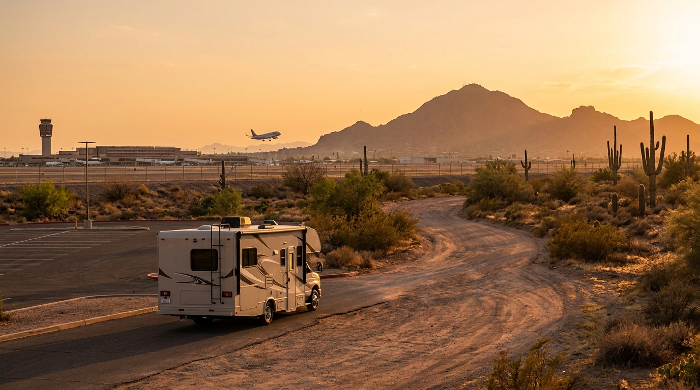 RV Itinerary From Phoenix Airport - Pickup to Road 2026