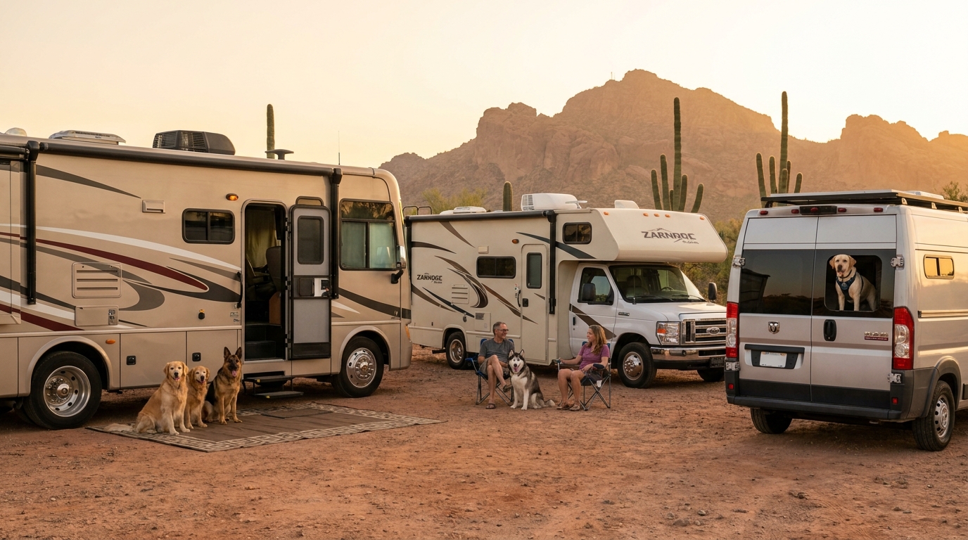 Pet-Friendly RV Rental Comparison in Phoenix - Suppliers 2026