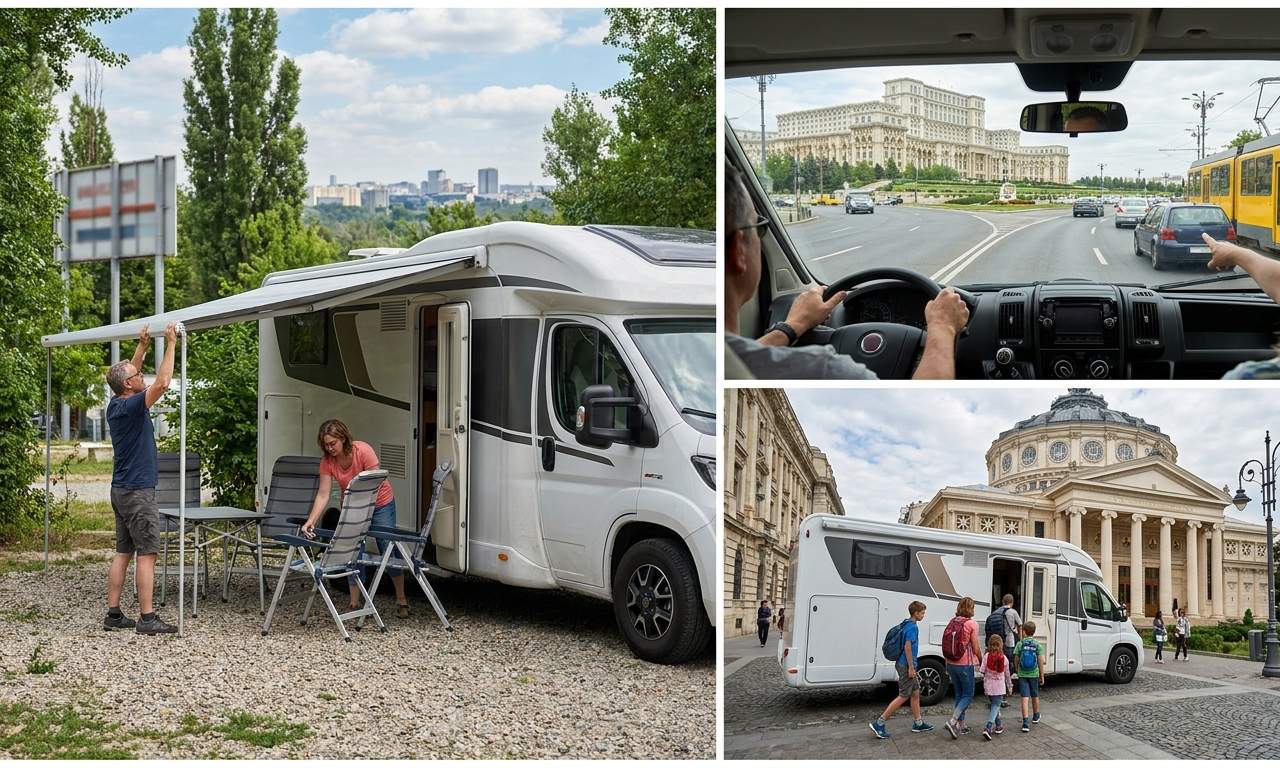 RV travel section-1 for Bucharest - București