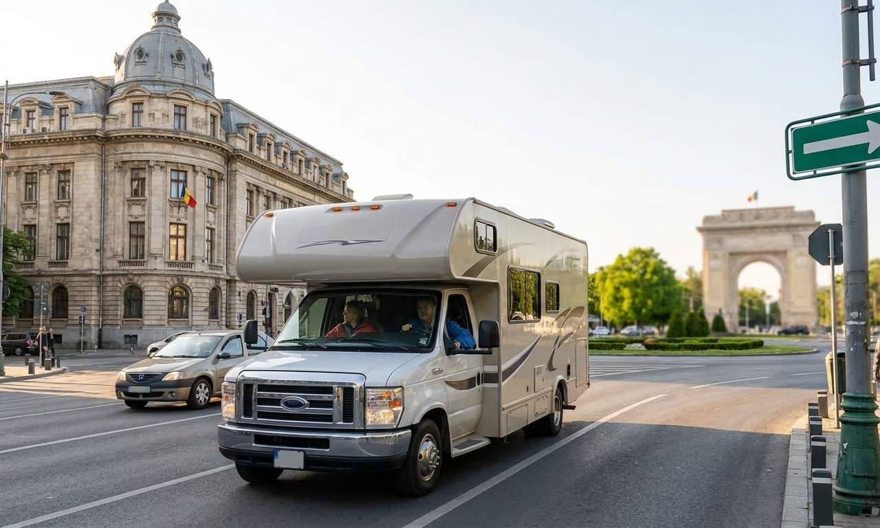 RV camping spot near Bucharest - București
