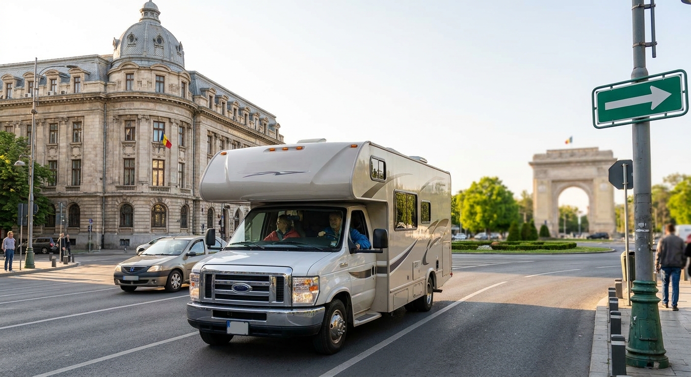 RV travel section-1 for Bucharest - București
