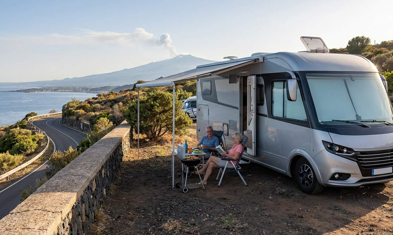 RV rental costs for couples in Catania - Sicily