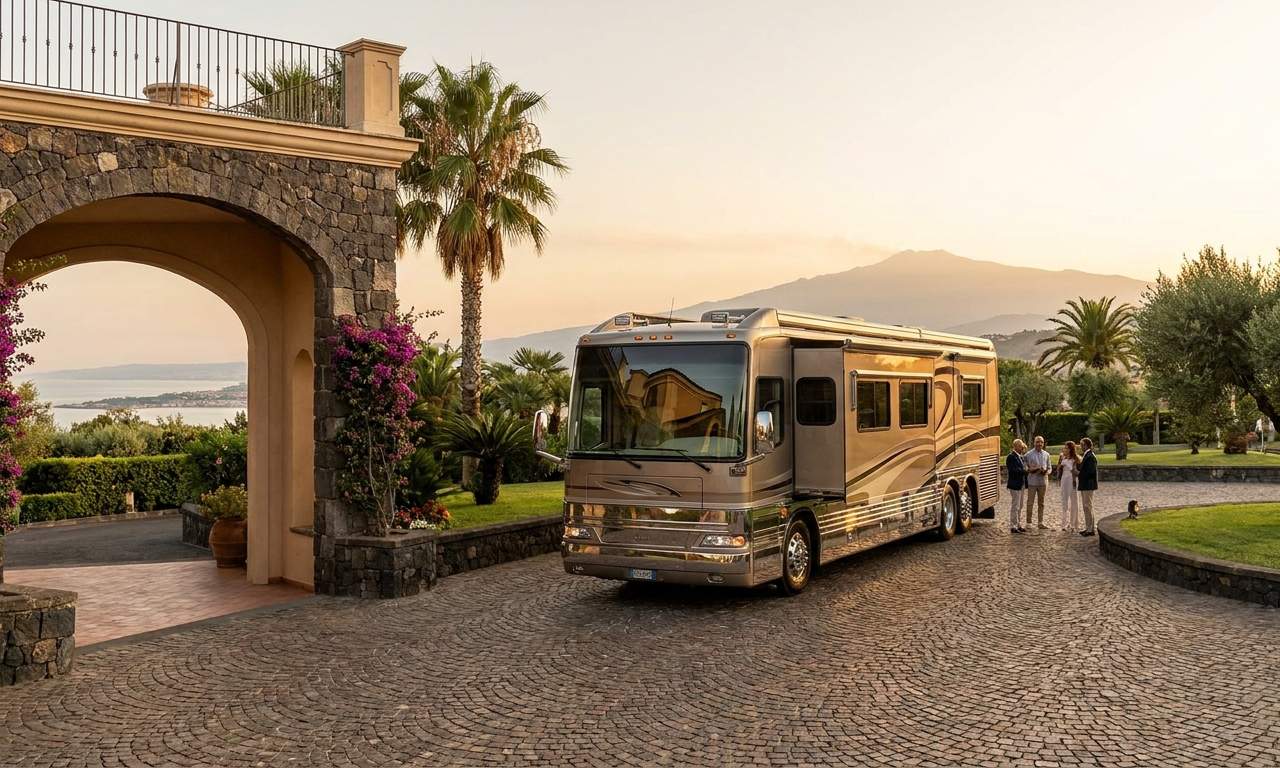 Romantic RV Driving in Catania - Sicily - Couples Routes 2026