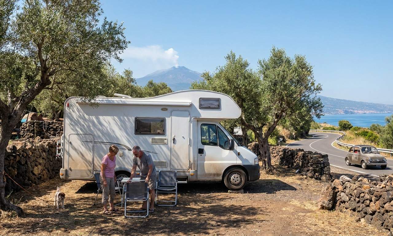 RV travel section-1 for Catania - Sicily