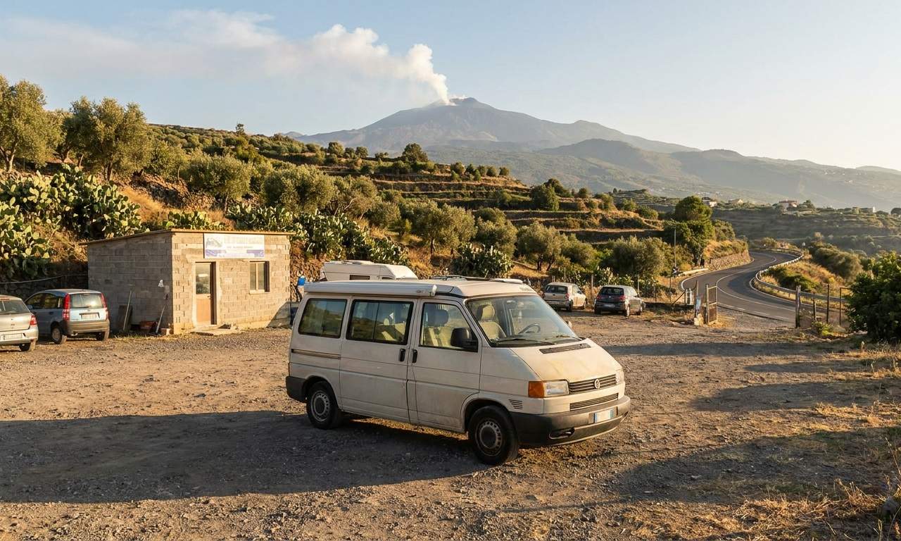 First-Time RV Camping in Catania - Sicily - Beginners Guide 2026