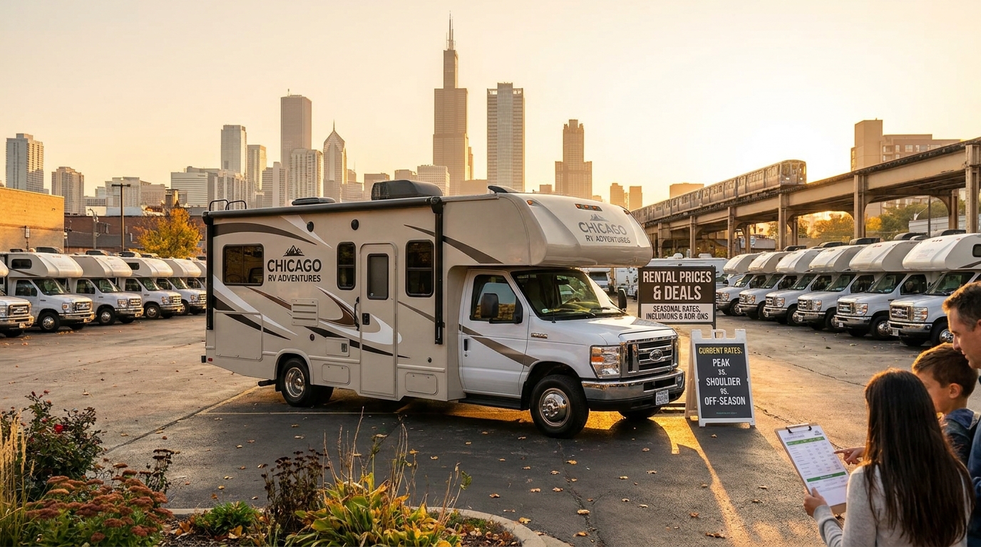 Airport RV Rental Comparison in Chicago - Pickup Suppliers 2026