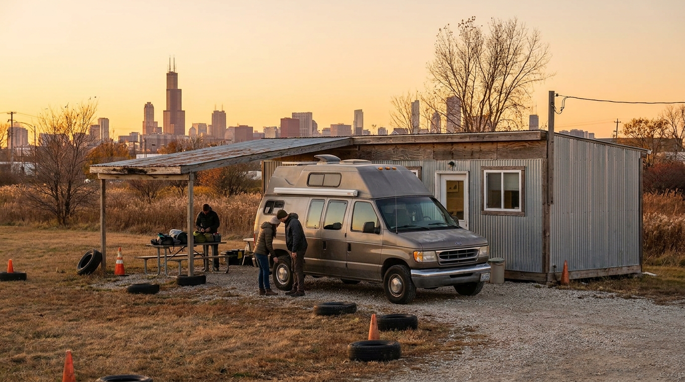 Airport RV Pickup Tips for Chicago - Fly and Drive Guide 2026