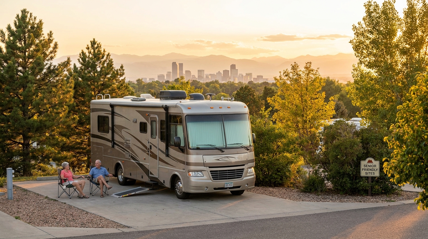 RV Camping in Denver for Seniors - Comfort Sites 2026