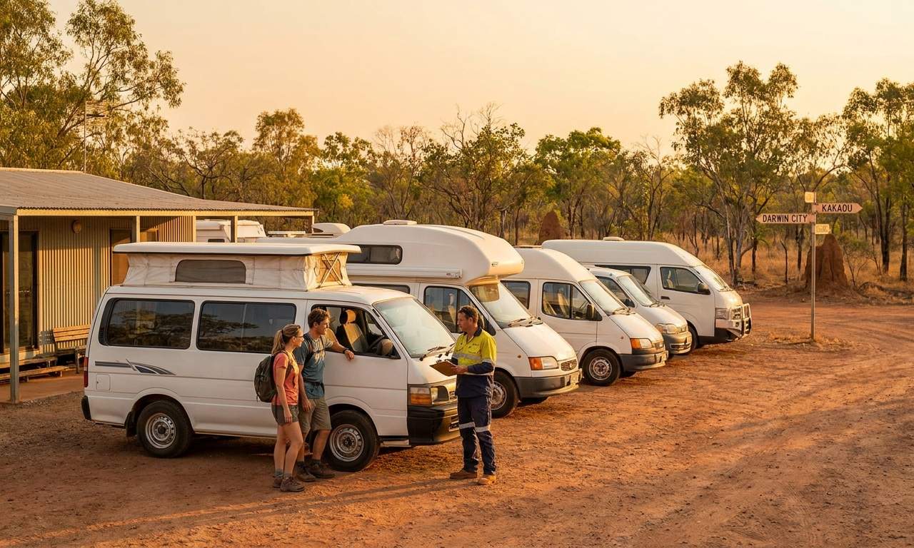 One-Way RV Driving in Darwin - Route Planner 2026