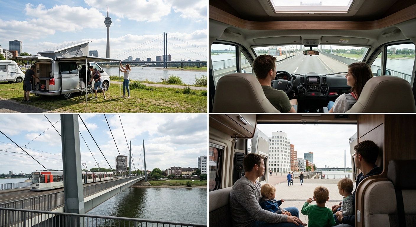 RV travel section-1 for Dusseldorf