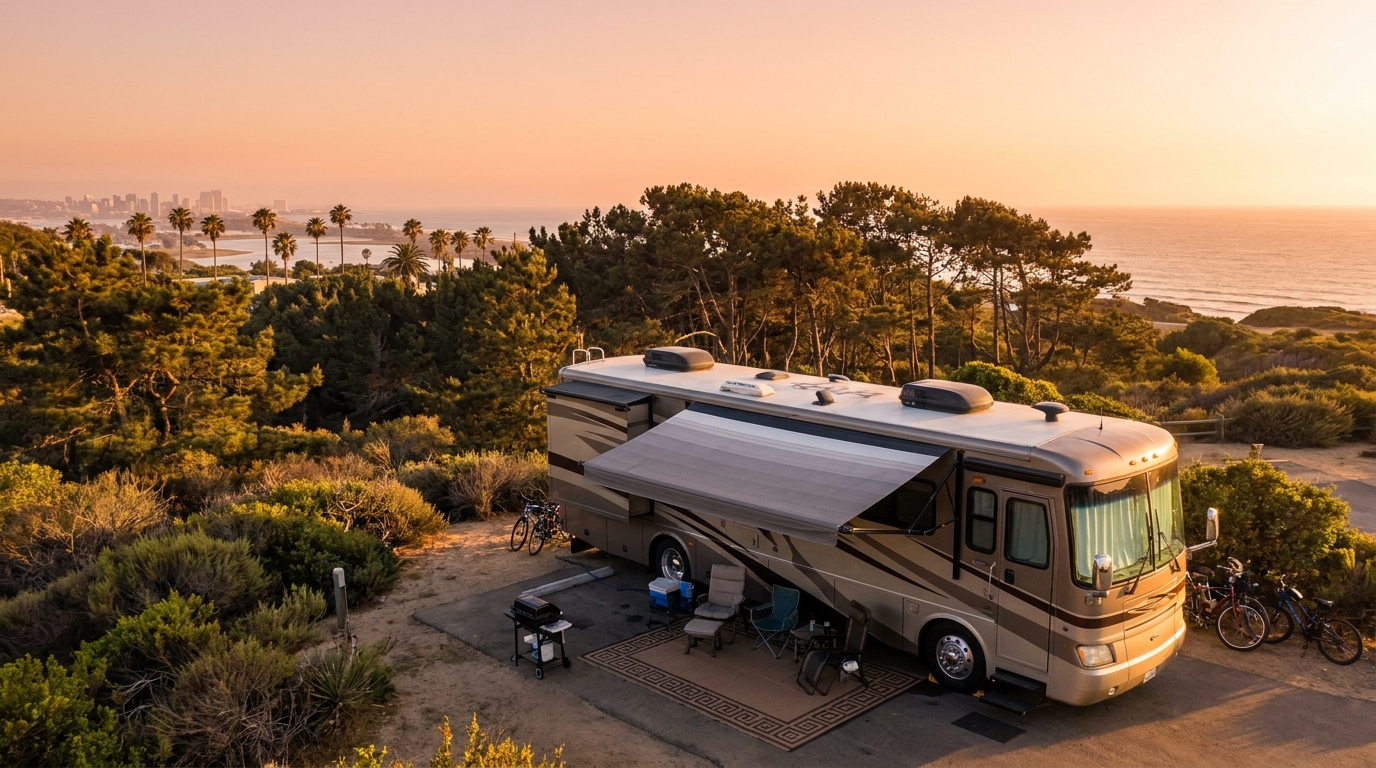 Weekly RV Camping in San Diego - Long-Stay Sites 2026