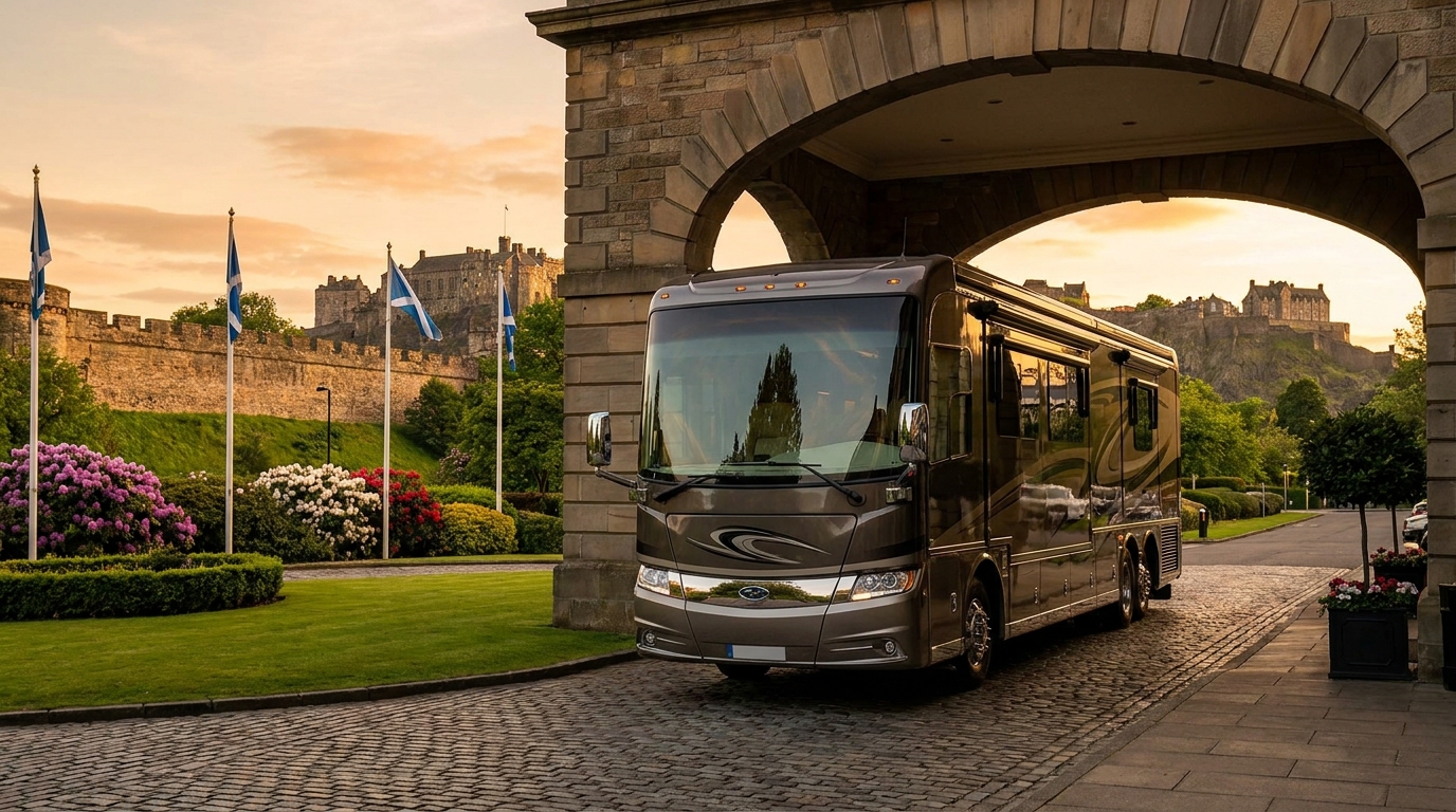 Airport RV Pickup Tips for Edinburgh - Fly and Drive Guide 2026