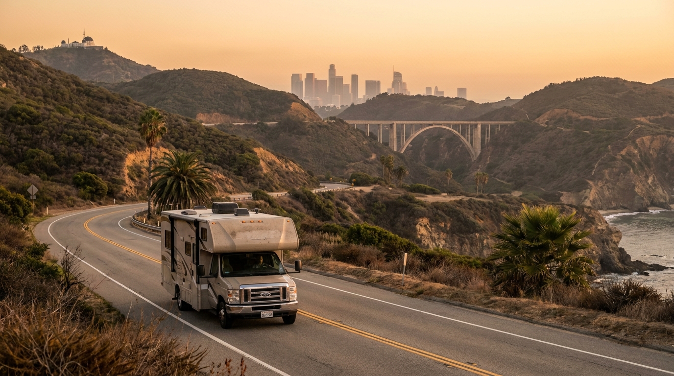 Driving an RV in Los Angeles - Complete Guide 2026
