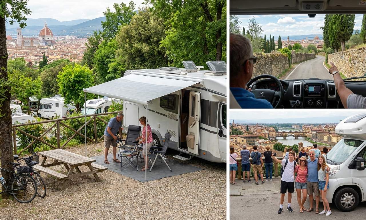 RV travel section-1 for Firenze - Florence