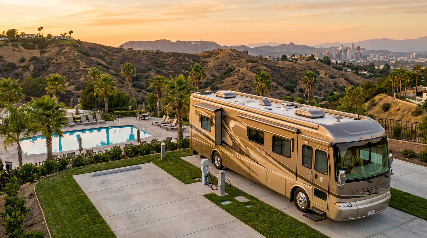 Luksusowy karawaning w Los Angeles – kempingi premium 2026