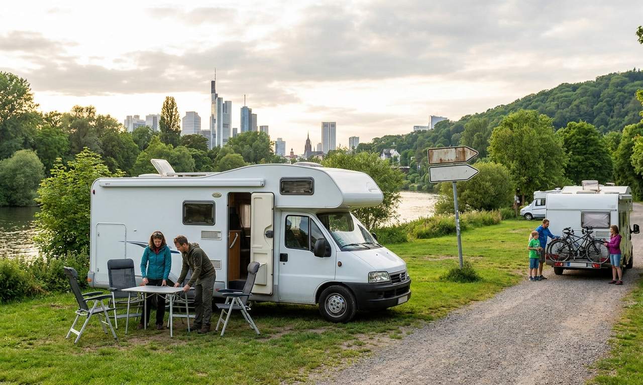 RV travel section-1 for Frankfurt