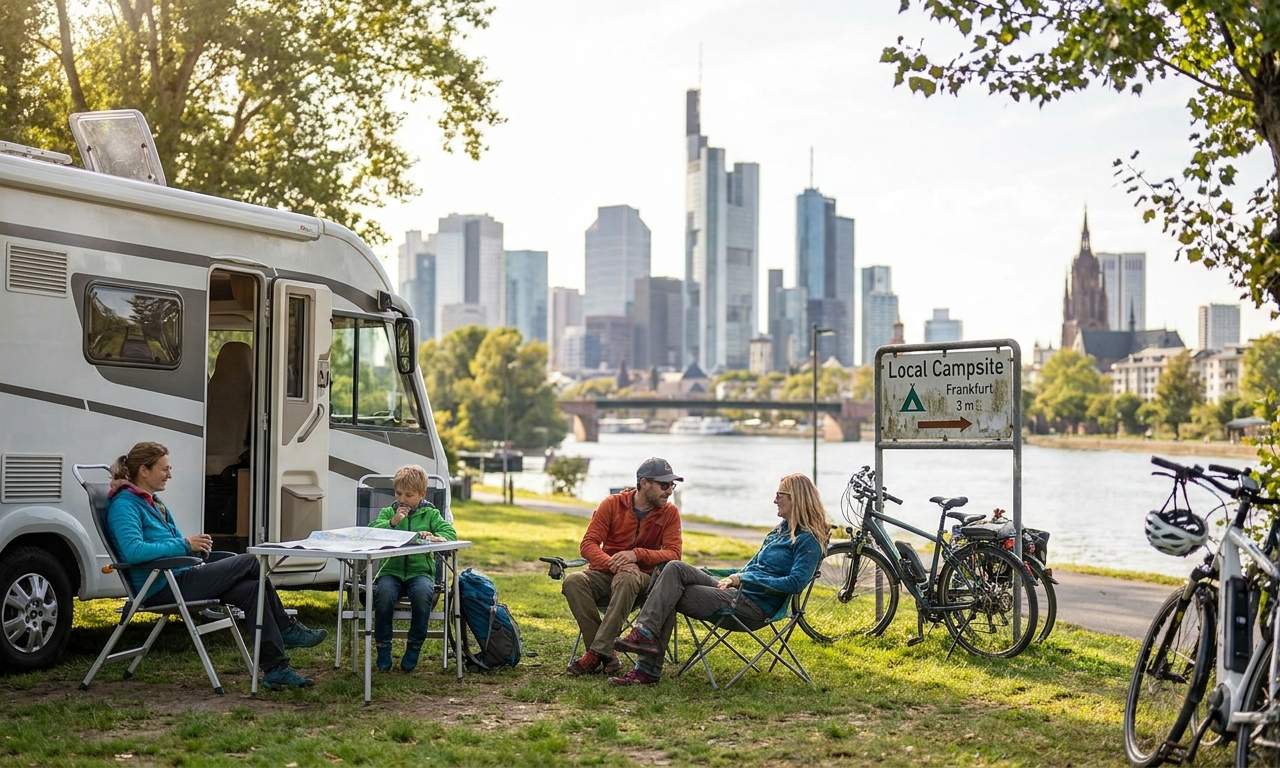 RV travel section-1 for Frankfurt