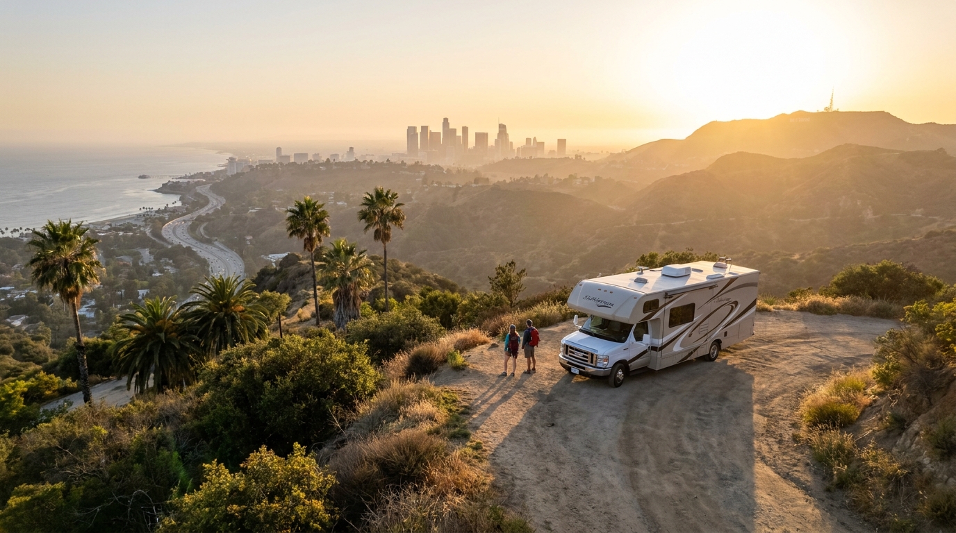 RV Itinerary in Los Angeles - Routes and Stops 2026