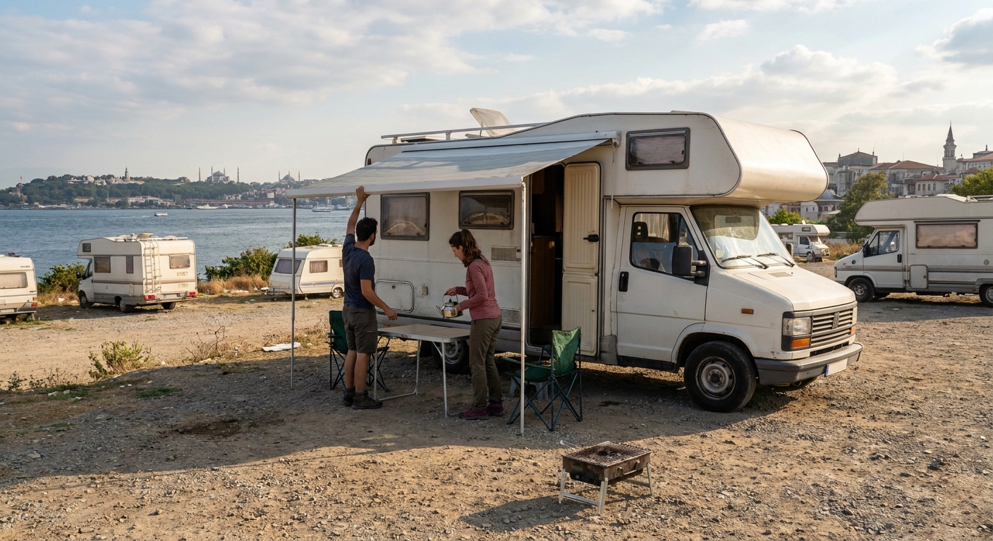 RV travel itinerary overview for Istanbul