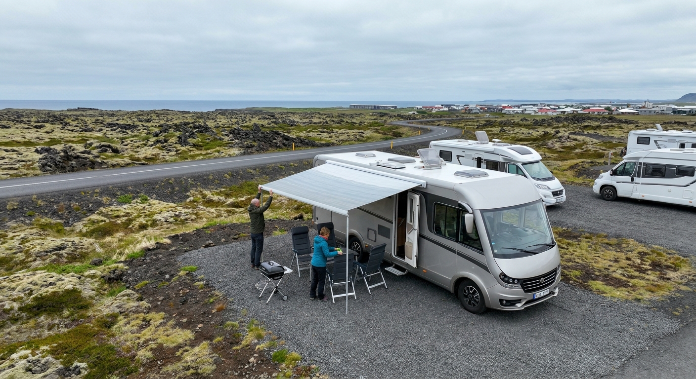 RV travel section-1 for Keflavík