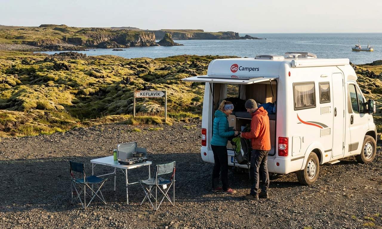 RV travel section-1 for Keflavík