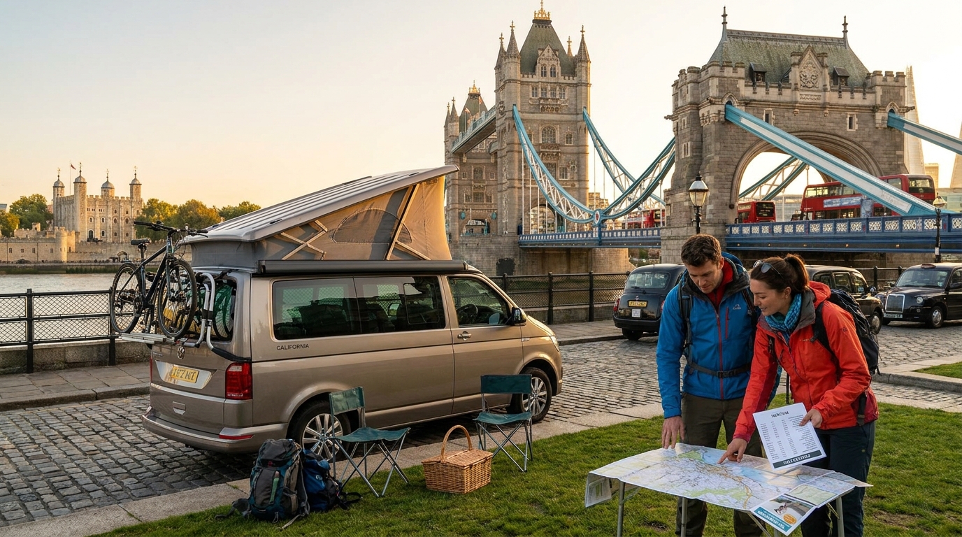 RV Camping Near London Airport - Closest Sites 2026