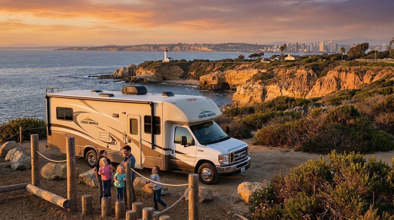 Family RV Itinerary in San Diego - Kid-Friendly Routes 2026