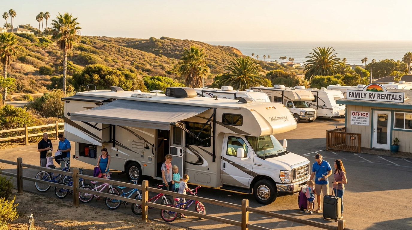 Family RV Rental in San Diego - Pricing Guide 2026