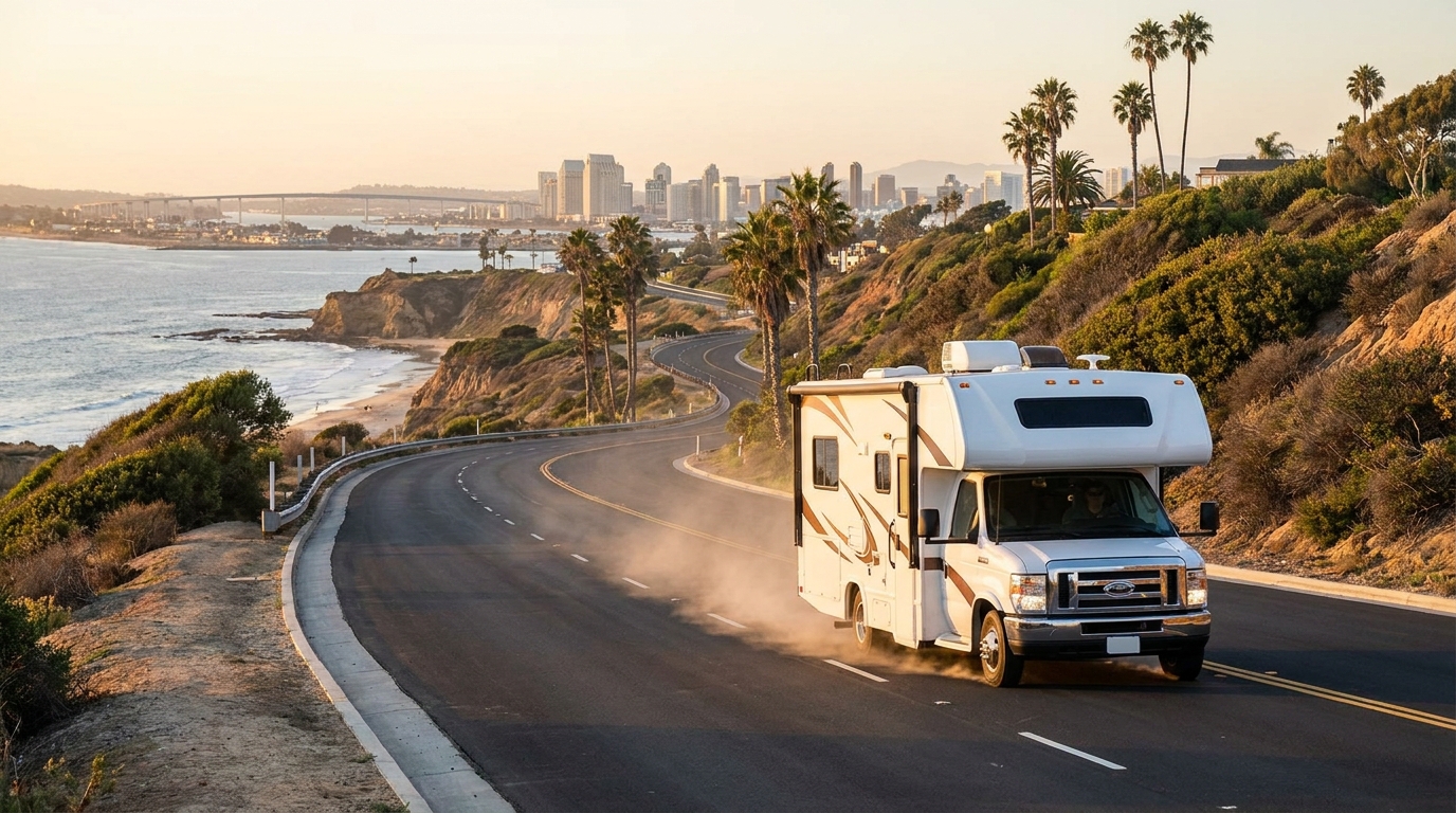 Last-Minute RV Driving in San Diego - Quick Plan 2026