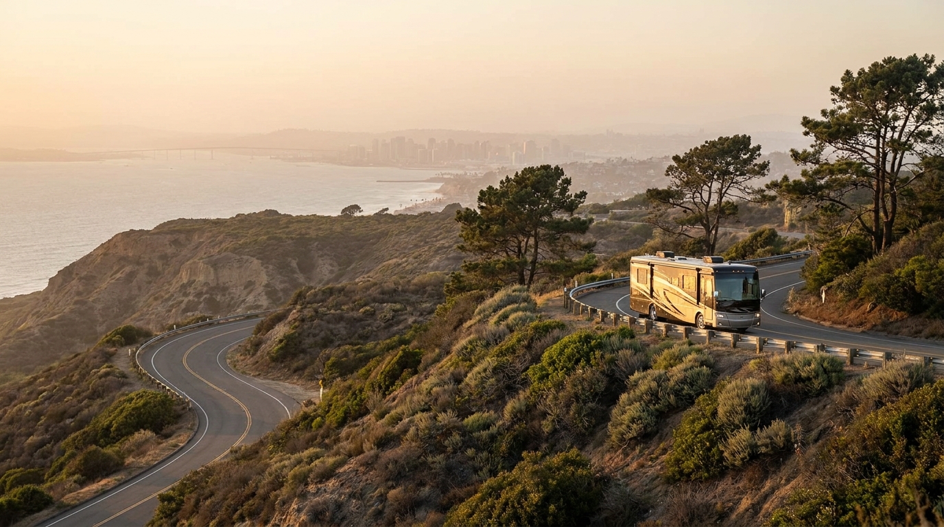 Long-Term RV Driving in San Diego - Monthly Routes 2026