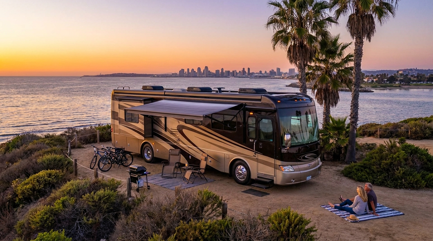 Long-Term RV Itinerary in San Diego - Monthly Plan 2026
