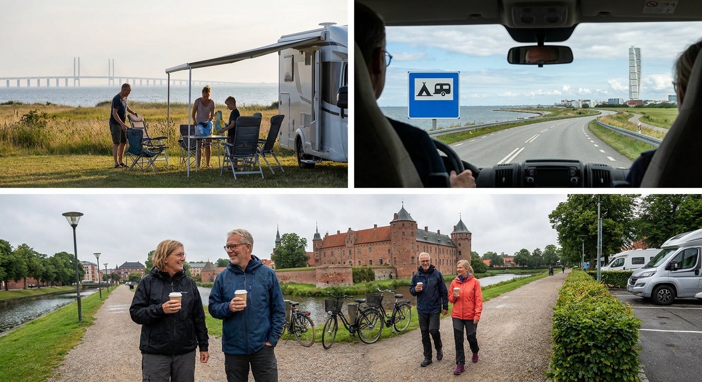 RV rental prices in Malmö with a modern campervan