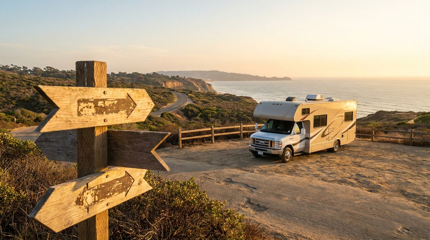 One-Way RV Itinerary in San Diego - Routes and Stops 2026