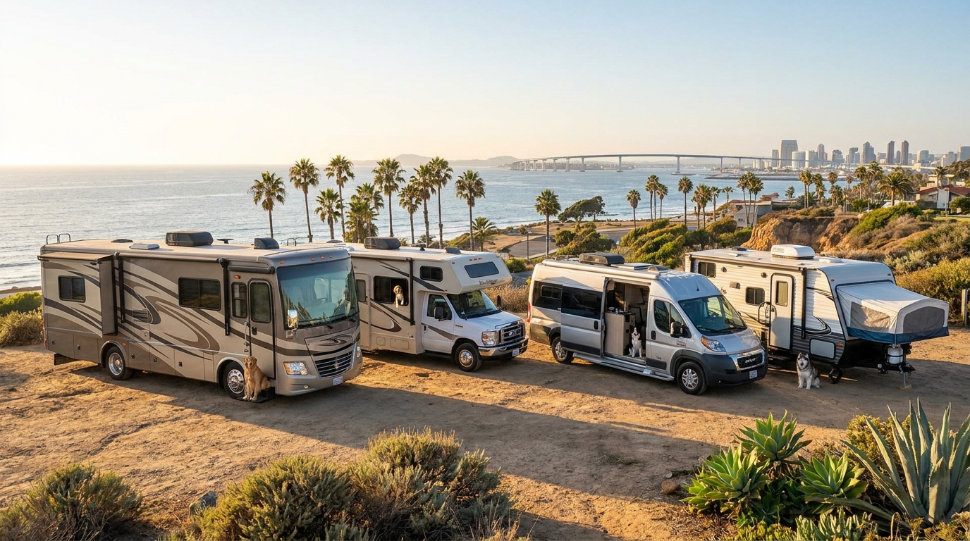 Pet-Friendly RV Rental Comparison in San Diego 2026