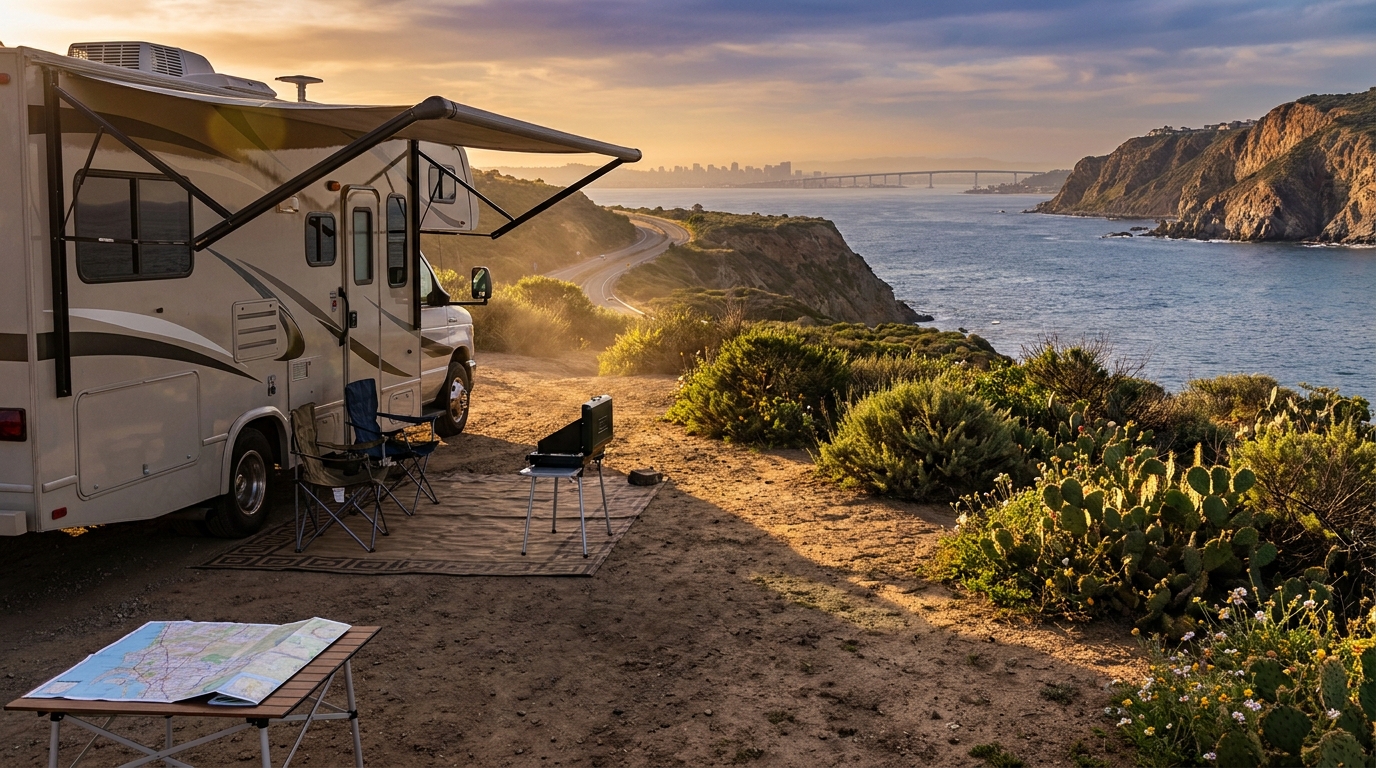 RV Camping for One-Way Trips in San Diego 2026
