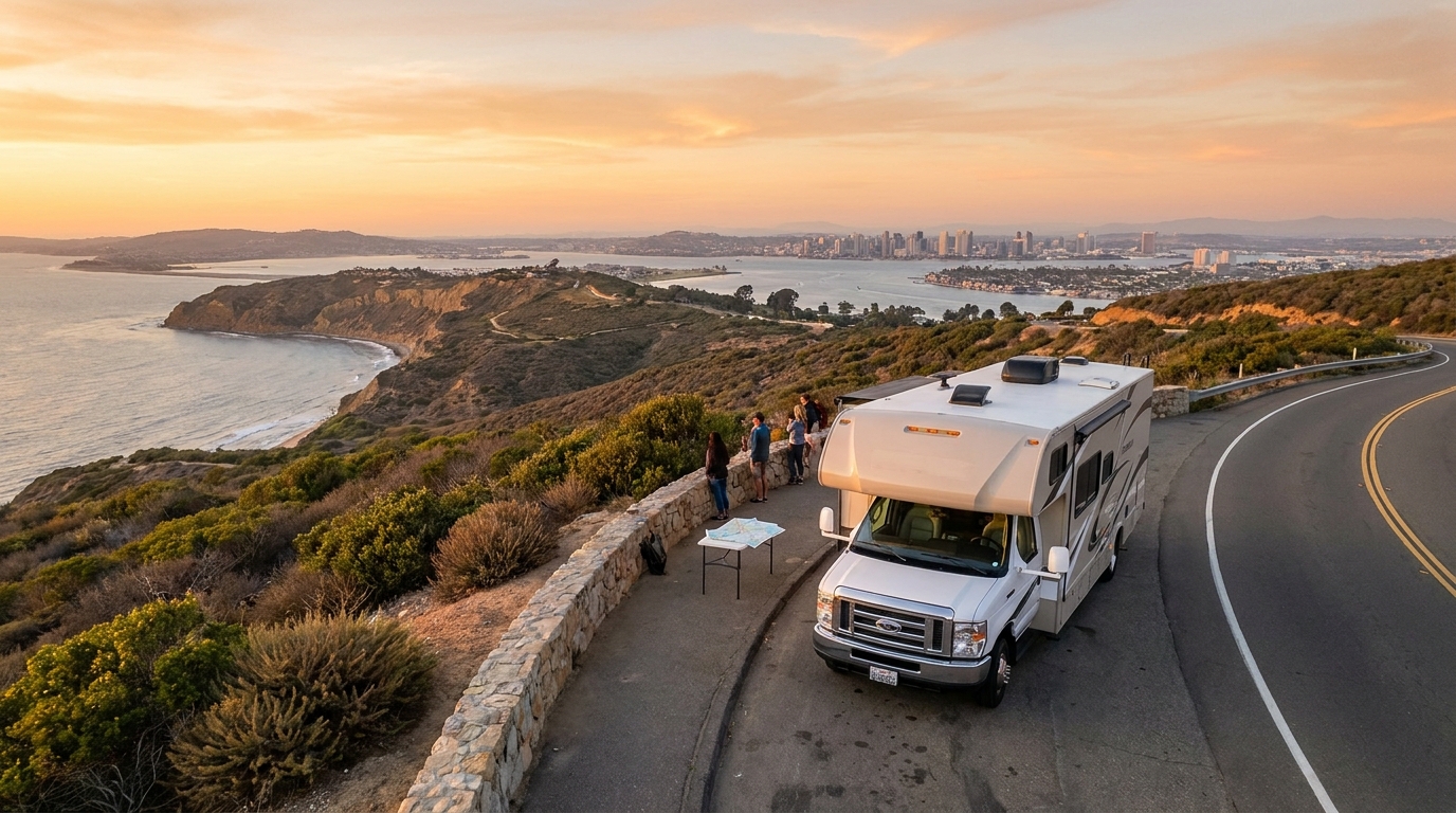 RV Itinerary in San Diego - Routes and Stops 2026