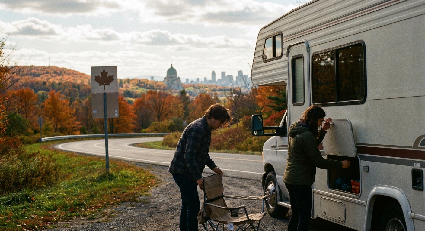 RV travel section-1 for Montreal