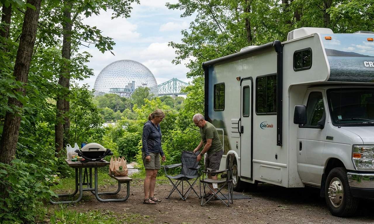 RV travel section-1 for Montreal