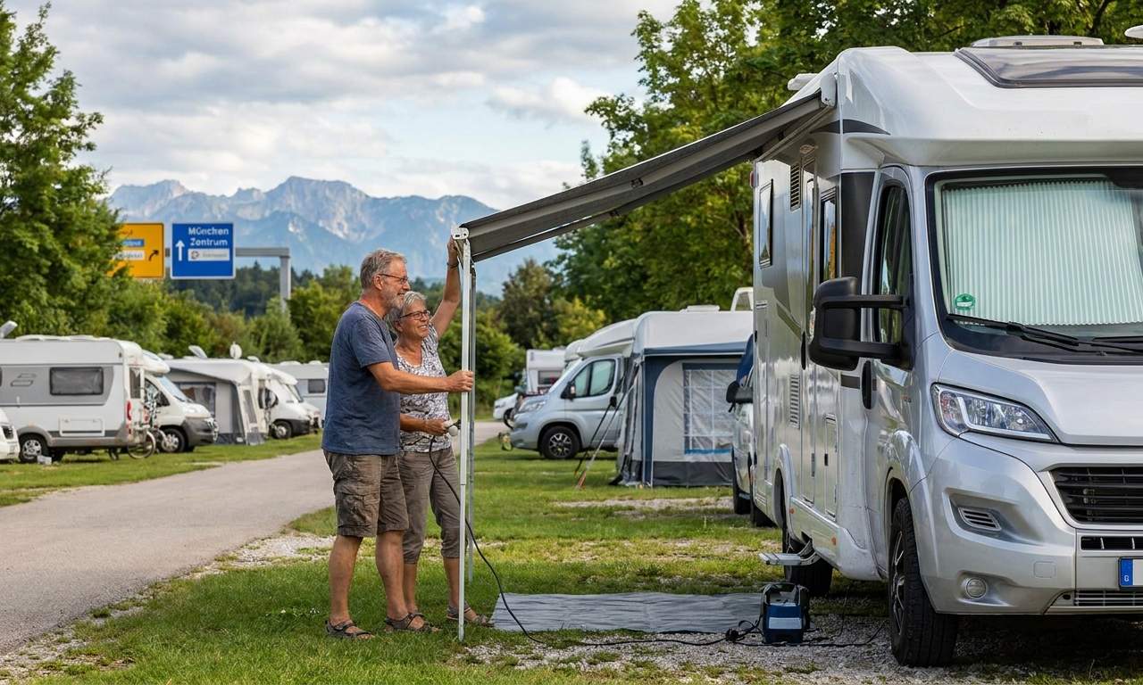 RV travel section-1 for Munich