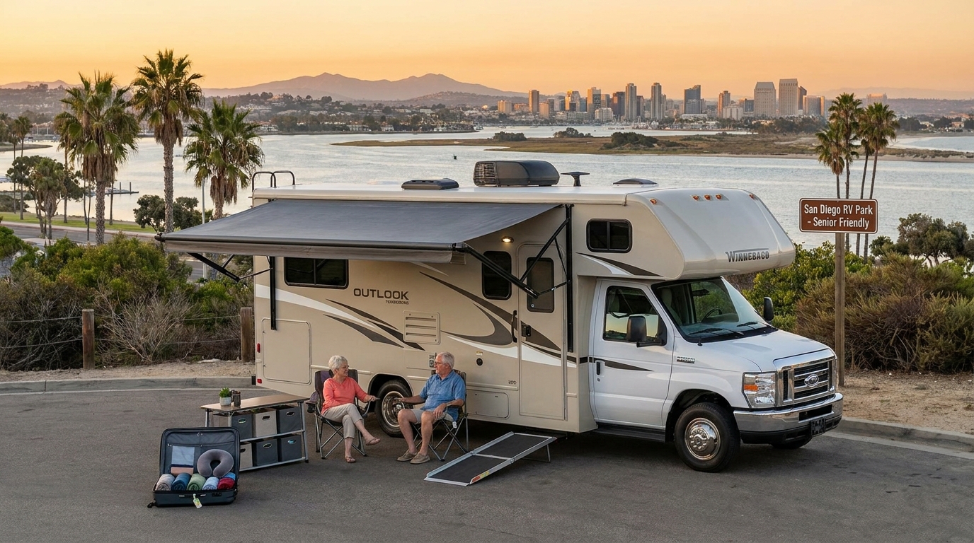 RV Tips for San Diego for Seniors - Comfortable Travel 2026