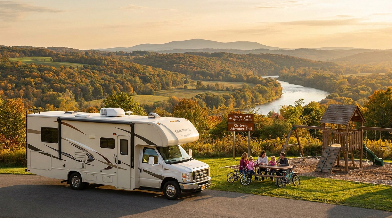 Driving an RV From New York Airport - Routes 2026