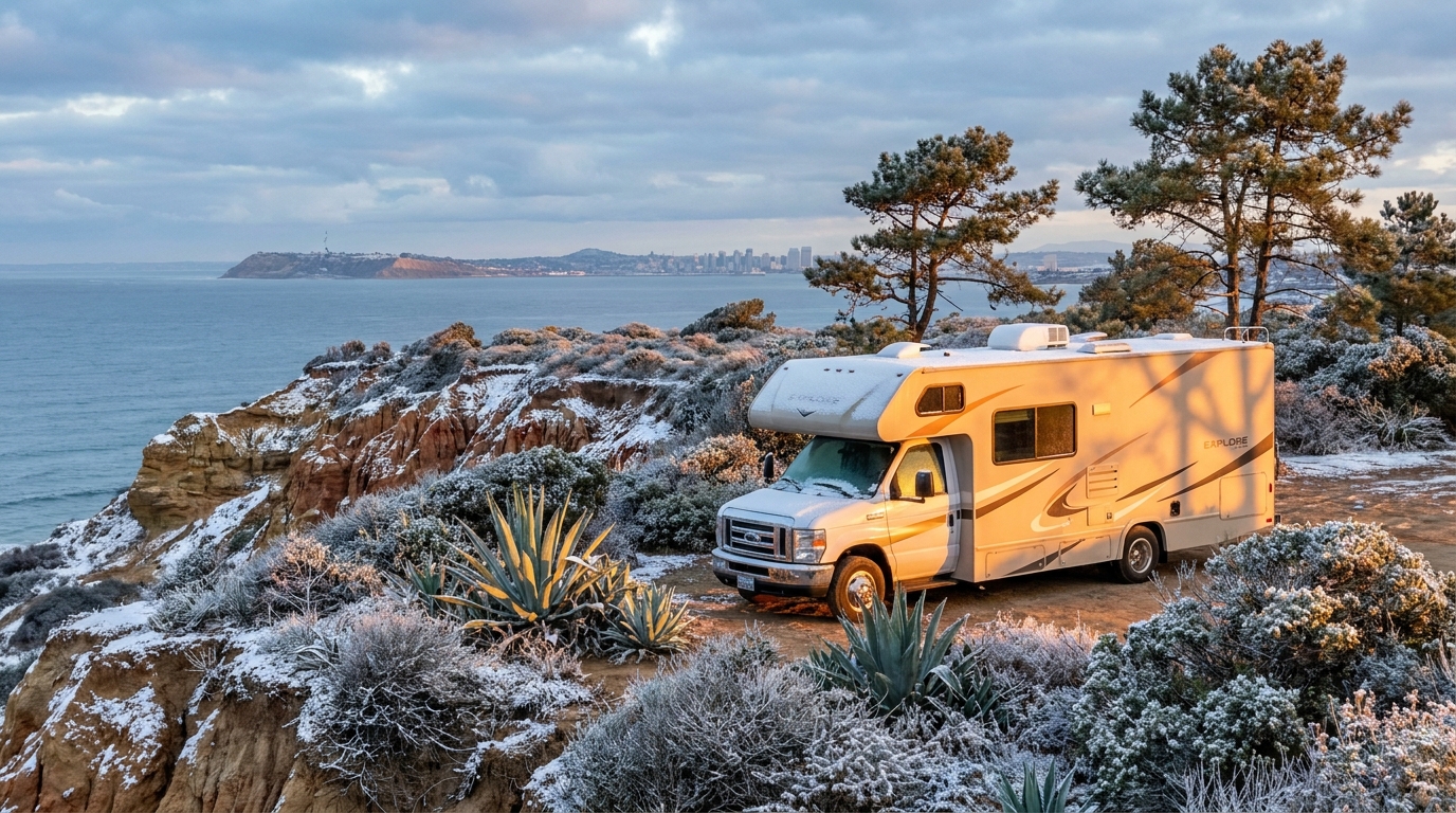 Winter RV Itinerary in San Diego - Cold-Weather Routes 2026
