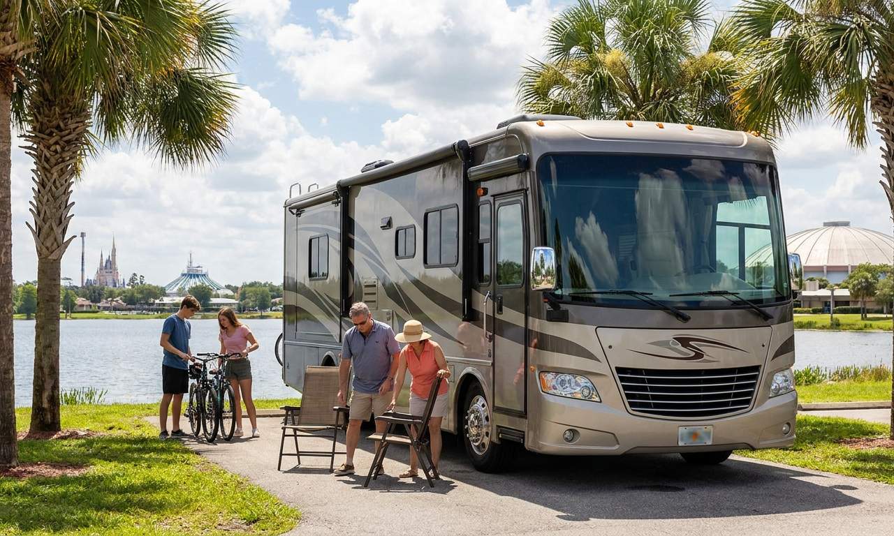 RV camping options in Orlando