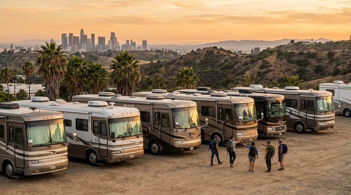 Long-Term RV Rental Comparison in Los Angeles - Monthly Suppliers 2026