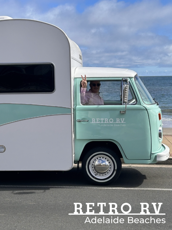 Chart showing the dynamic pricing of RV rentals in Adelaide throughout the year.
