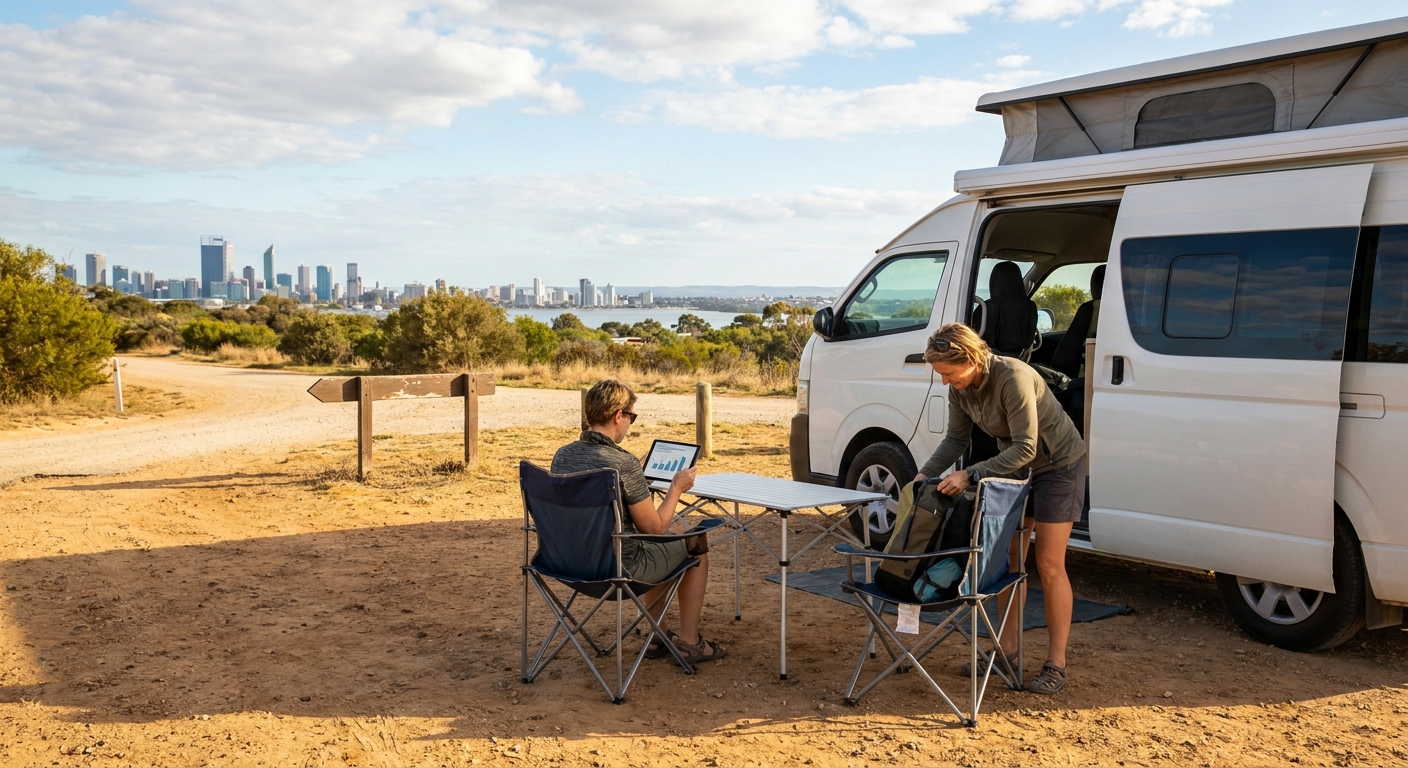 RV travel section-1 for Perth