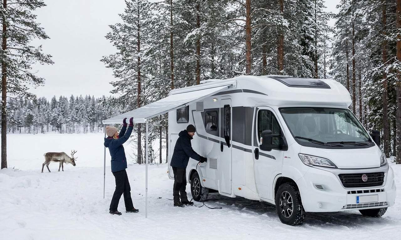 Winter RV rental costs in Rovaniemi